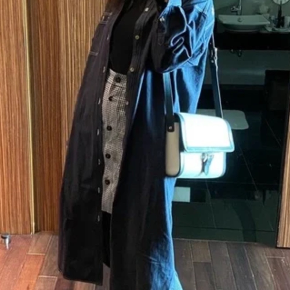 A.P.C. canvas messenger bag